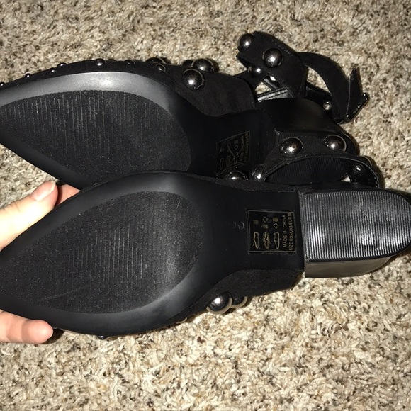 BRAND NEW studded Booties 🖤 - Picture 5 of 8
